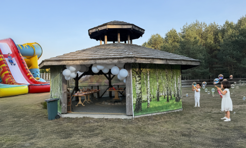 Komunia w Leśnej Dolinie – wynajem altany, okolice Białegostoku